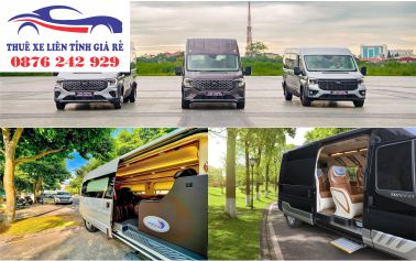 Thuê xe 16 chỗ giá rẻ 0876242929 giá thuê xe 16 chỗ